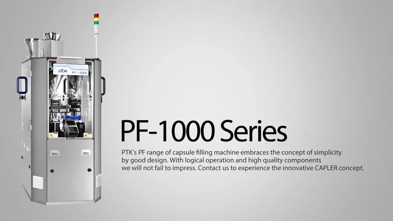 Maquina de llenado de cápsulas ptk