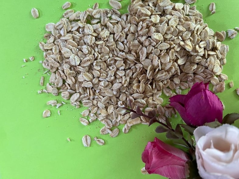 Avena saludable alimento